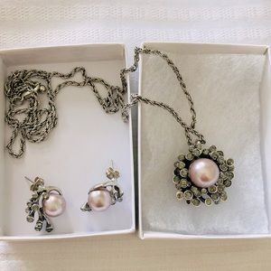 Vintage Necklace & Earings